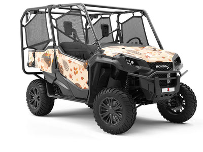 Wooden Habitat Animal Utility Vehicle Vinyl Wrap