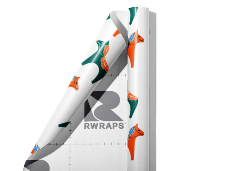 Wooden Playthings Animal Wrap Film Sheets~Rwraps Series 914 Wooden Playthings Animal Scrolled Sheet~3