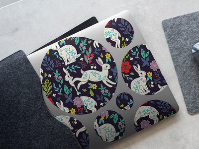 woodland guide animal DIY Laptop Stickers