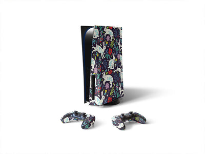 woodland guide animal Sony PS5 DIY Skin