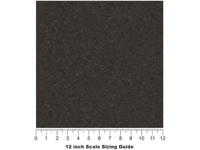 Woven Mesh Diamond Plate Vinyl Film Pattern Size 12 inch Scale~Rwraps Woven Mesh Sizing Chart~2