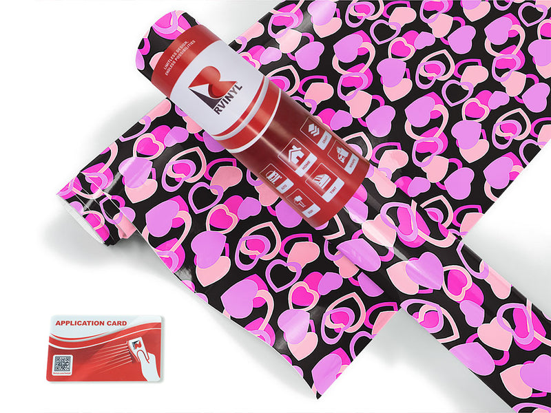 wrapped around heart Craft Vinyl Roll