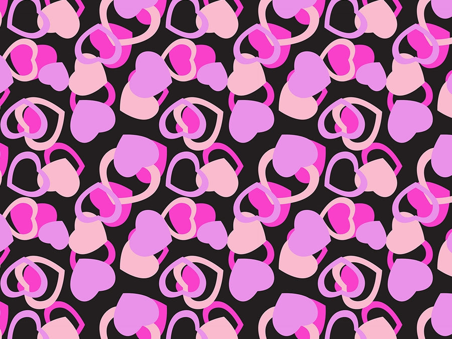 Wrapped Around Heart Vinyl Wrap Pattern~Rwraps Series 914 Digitally Printed Vinyl Wrap~0
