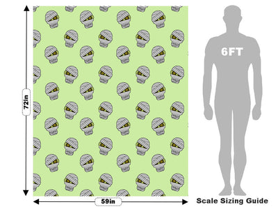 Wrapped Up Halloween Vehicle Wrap Scale~Rwraps Series 914 Wrapped Up Halloween Measurements~1