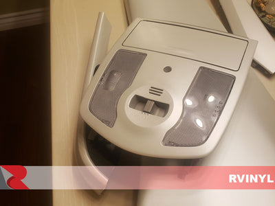 Wraps Satin Pearl White Installed Light Wraps