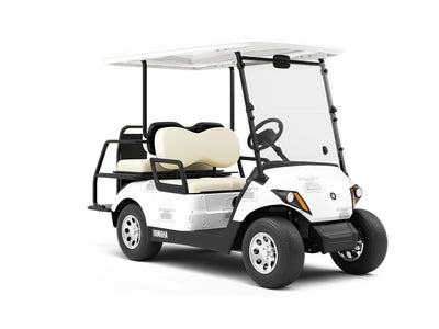 Writing Outline Hobby Wrapped Golf Cart