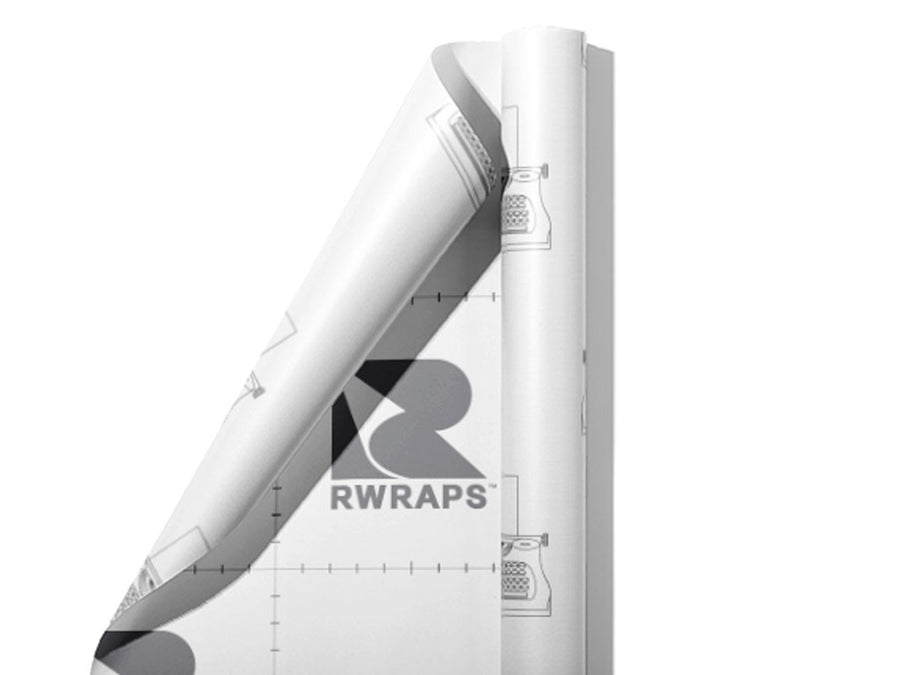 Writing Outline Hobby Wrap Film Sheets~Rwraps Series 914 Writing Outline Hobby Scrolled Sheet~3