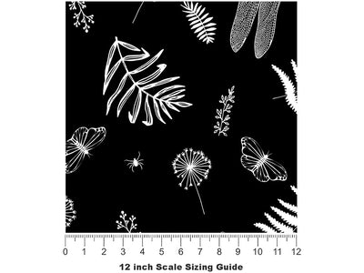 X-Ray Specs Bug Vinyl Film Pattern Size 12 inch Scale~Rwraps X-Ray Specs Bug Sizing Chart~2
