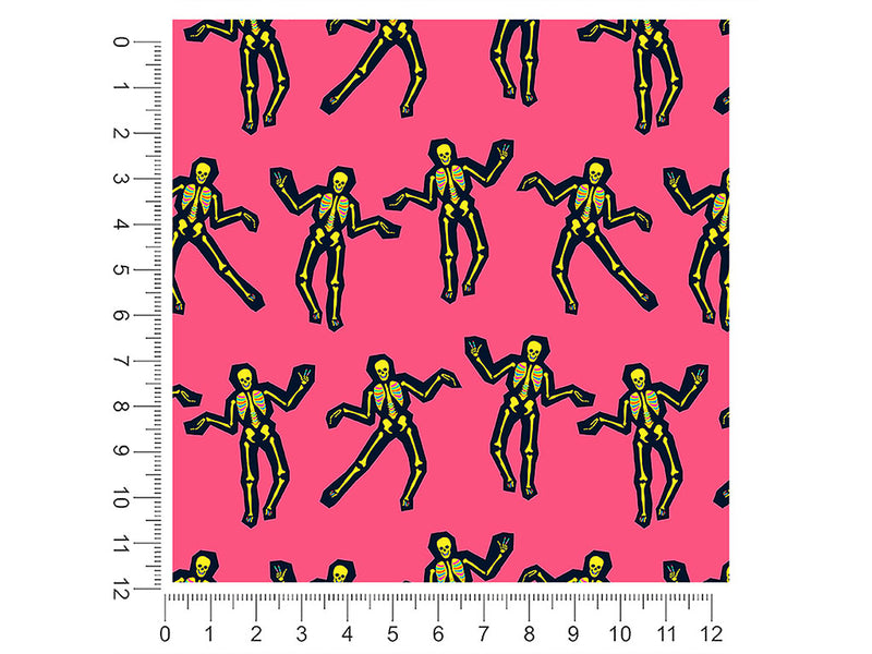 x-ray vision skull and bones 1ft x 1ft Craft Sheets