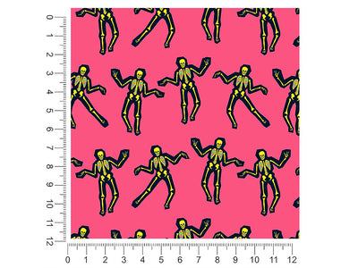x-ray vision skull and bones 1ft x 1ft Craft Sheets