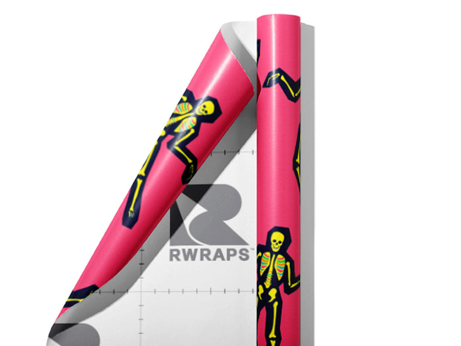 X-Ray Vision Halloween Wrap Film Sheets~Rwraps Series 914 X-Ray Vision Halloween Scrolled Sheet~3