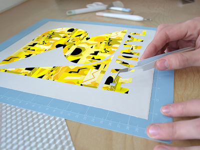 xanthic ecstasy mosaic Easy Weed Craft Vinyl