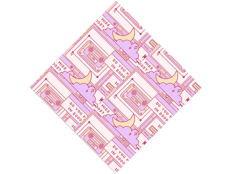 Y2K Nostalgia Sticker Bomb Vinyl Wrap Pattern