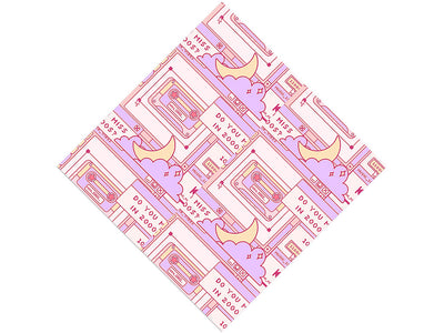 Y2K Nostalgia Sticker Bomb Vinyl Wrap Pattern