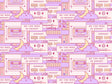 Y2K Nostalgia Sticker Bomb Vinyl Wrap Pattern~Rwraps Series 914 Digitally Printed Vinyl Wrap~0