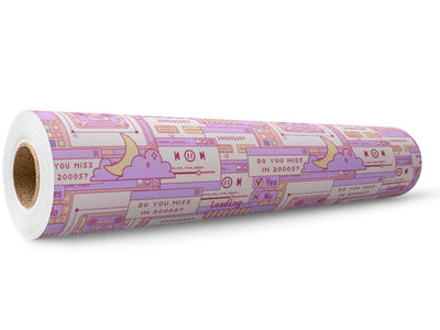 Y2K Nostalgia Sticker Bomb Wrap Film Wholesale Roll~Rwraps Series 914 Digitally Printed Vinyl Roll~5