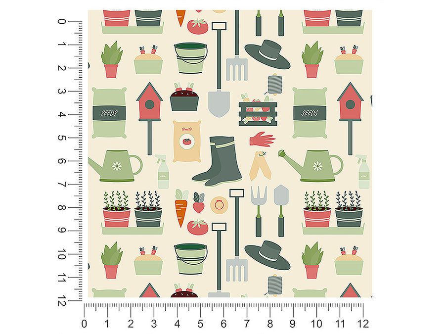 yard life gardening 1ft x 1ft Craft Sheets