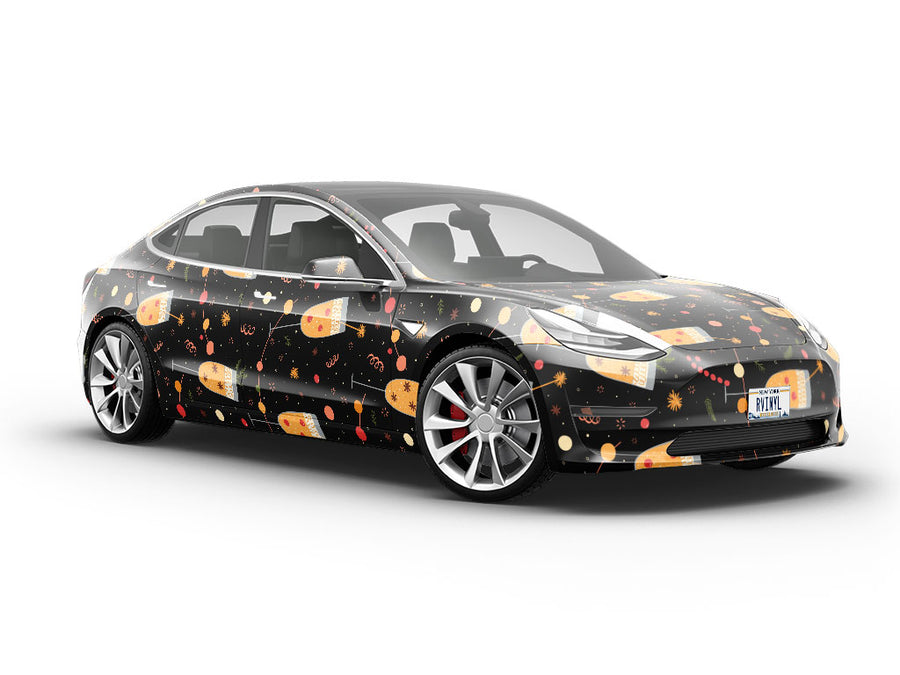 Yearly Resolutions Alcohol Vehicle Vinyl Wrap