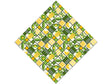 Yellow Banana Mosaic Vinyl Wrap Pattern