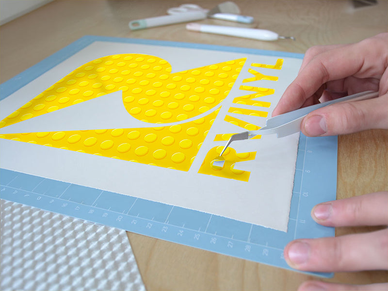 yellow brick toy room Easy Weed Craft Vinyl