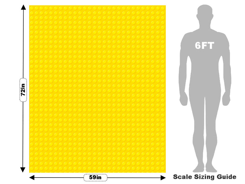 Yellow Brick Toy Room Vehicle Wrap Scale~Rwraps Series 914 Yellow Brick Toy Room Measurements~1