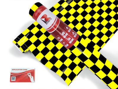 yellow checkered Craft Vinyl Roll