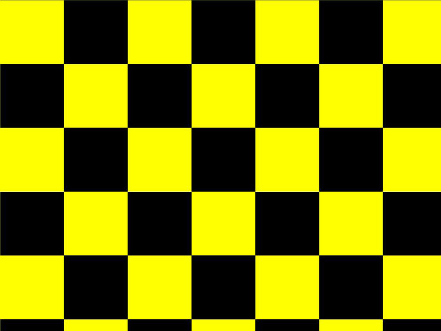 Yellow Checkered Vinyl Wrap Pattern~Rwraps Series 914 Digitally Printed Vinyl Wrap~0