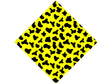 Yellow Cow Vinyl Wrap Pattern