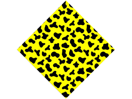 Yellow Cow Vinyl Wrap Pattern