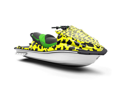 Yellow Cow Jet Ski Vinyl Customized Wrap