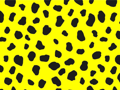 Yellow Dalmation Vinyl Wrap Pattern~Rwraps Series 914 Digitally Printed Vinyl Wrap~0