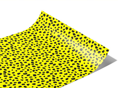 Yellow Dalmation Vinyl Wraps~Rwraps Series 914 Digitally Printed Vinyl Wrap~1