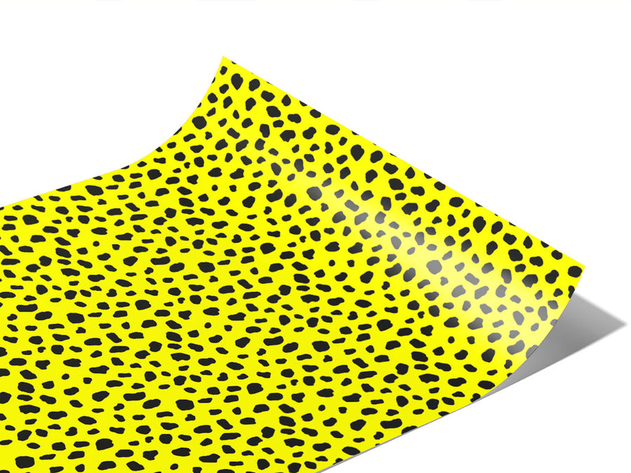 Yellow Dalmation Vinyl Wraps~Rwraps Series 914 Digitally Printed Vinyl Wrap~1