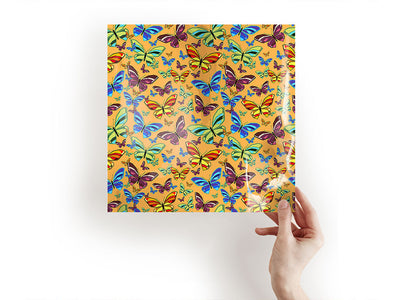 yellow flutter bug Craft Sheets