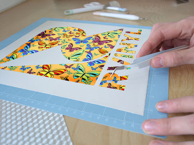 yellow flutter bug Easy Weed Craft Vinyl