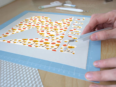 yellow foot fun mushroom Easy Weed Craft Vinyl
