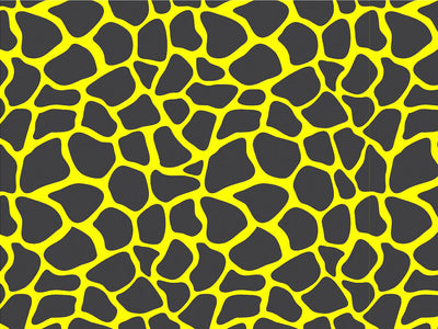 Yellow Giraffe Vinyl Wrap Pattern~Rwraps Series 914 Digitally Printed Vinyl Wrap~0