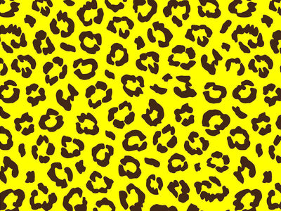 Yellow Leopard Vinyl Wrap Pattern~Rwraps Series 914 Digitally Printed Vinyl Wrap~0