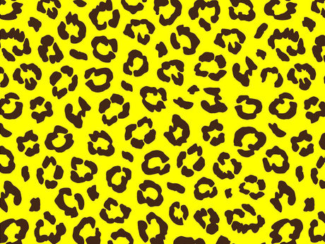 Yellow Leopard Vinyl Wrap Pattern~Rwraps Series 914 Digitally Printed Vinyl Wrap~0