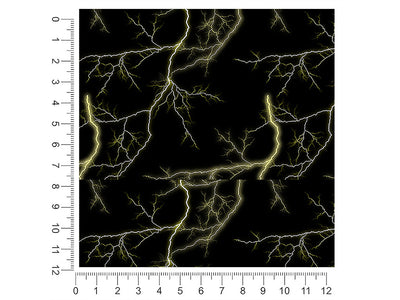 yellow lightning lightning 1ft x 1ft Craft Sheets