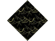 Yellow Lightning Vinyl Wrap Pattern