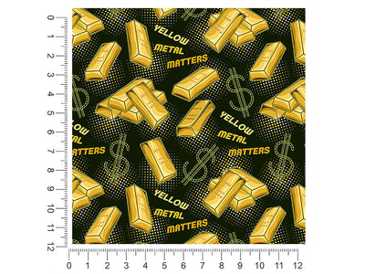 yellow metal bling 1ft x 1ft Craft Sheets