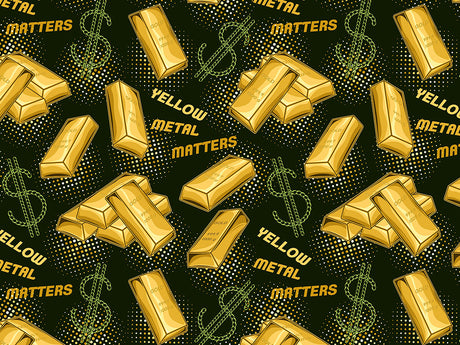 Yellow Metal Bling Vinyl Wrap Pattern~Rwraps Series 914 Digitally Printed Vinyl Wrap~0