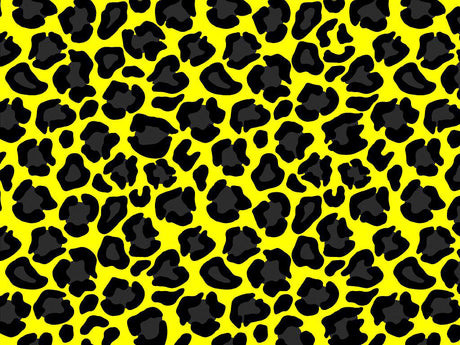 Yellow Panther Vinyl Wrap Pattern~Rwraps Series 914 Digitally Printed Vinyl Wrap~0