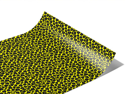 Yellow Panther Vinyl Wraps~Rwraps Series 914 Digitally Printed Vinyl Wrap~1