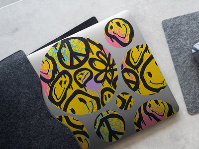 DIY Laptop Stickers