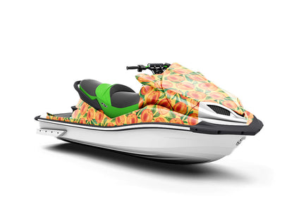 Yellow Peachy Keen Fruit Jet Ski Vinyl Customized Wrap