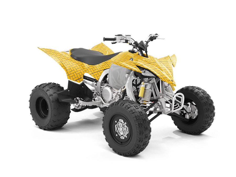 Yellow  Brick ATV Wrapping Vinyl