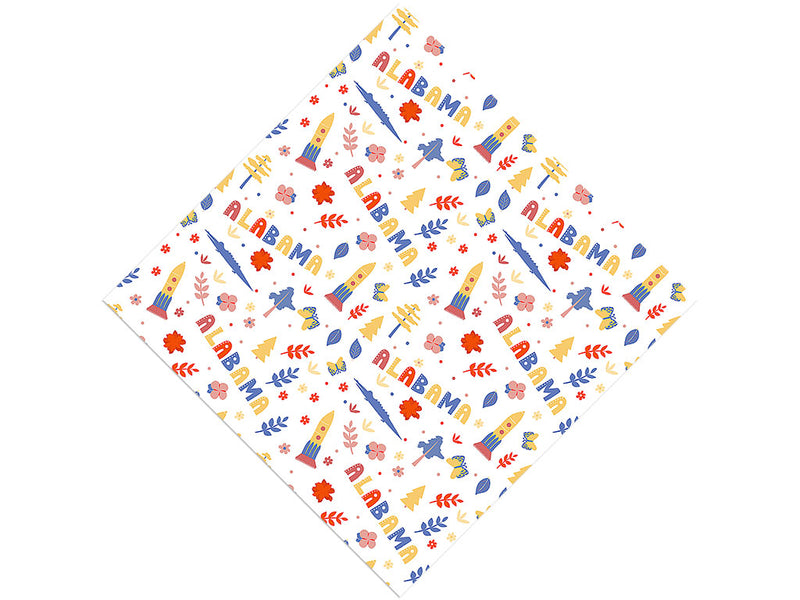 Yellowhammer State Americana Vinyl Wrap Pattern