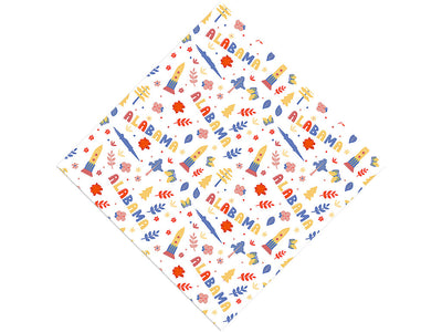 Yellowhammer State Americana Vinyl Wrap Pattern